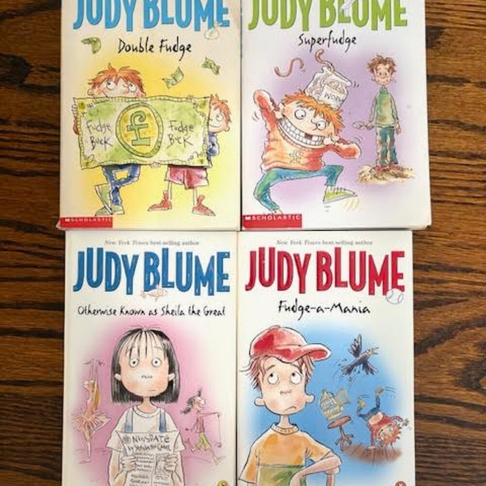 Judy Blume Book Bundle – Fudge Series & Sheila (4 Books)
